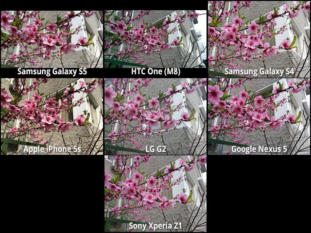 7款智能旗艦手機拍照效果對決 S5表現最佳