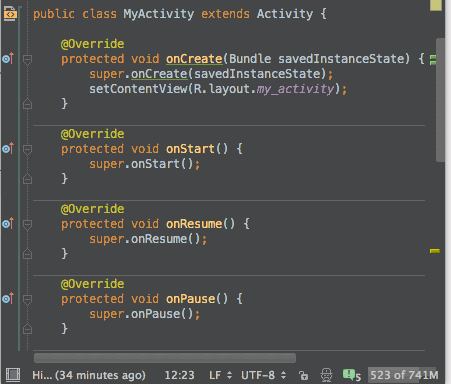 最生動的Android Studio快捷鍵操作演示&mdash;&mdash;助提高Android Studio開發效率