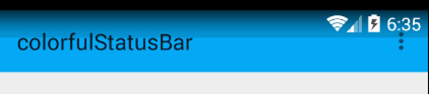 如何實現Android沉浸式狀態欄&mdash;&mdash;讓你的狀態欄變個色