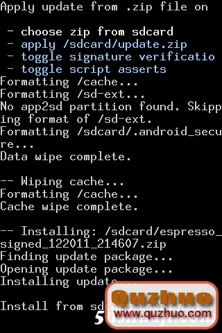 my touch 3g slide卡刷recovery圖文教程