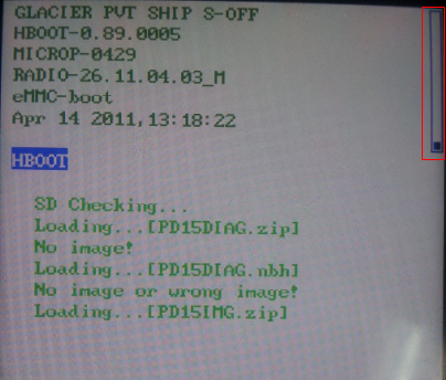 HTC Mytouch 4G,官方系統
