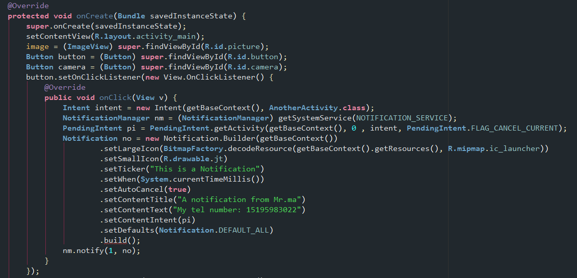 Android實用技術（1）&mdash;&mdash; Notification的創建流程和使用方法